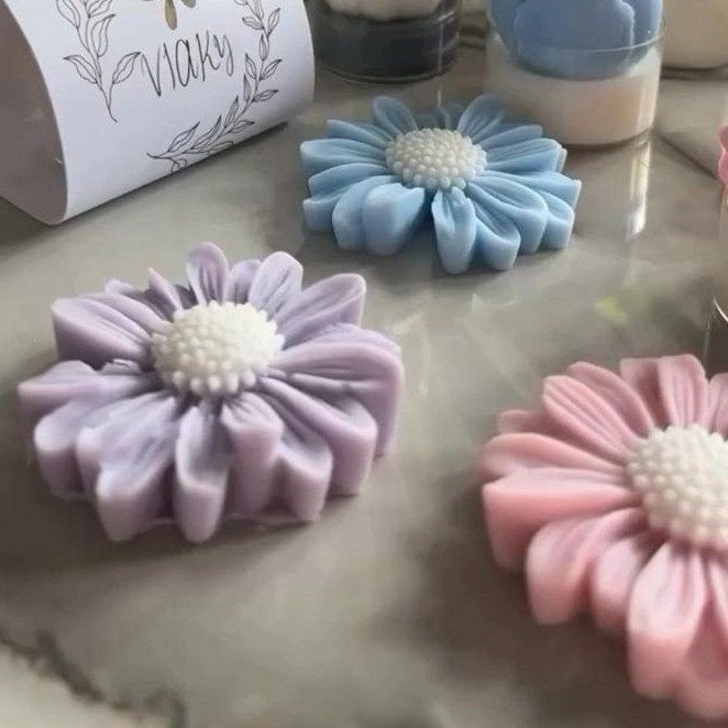 شمع گل بابونه (مارگریت)