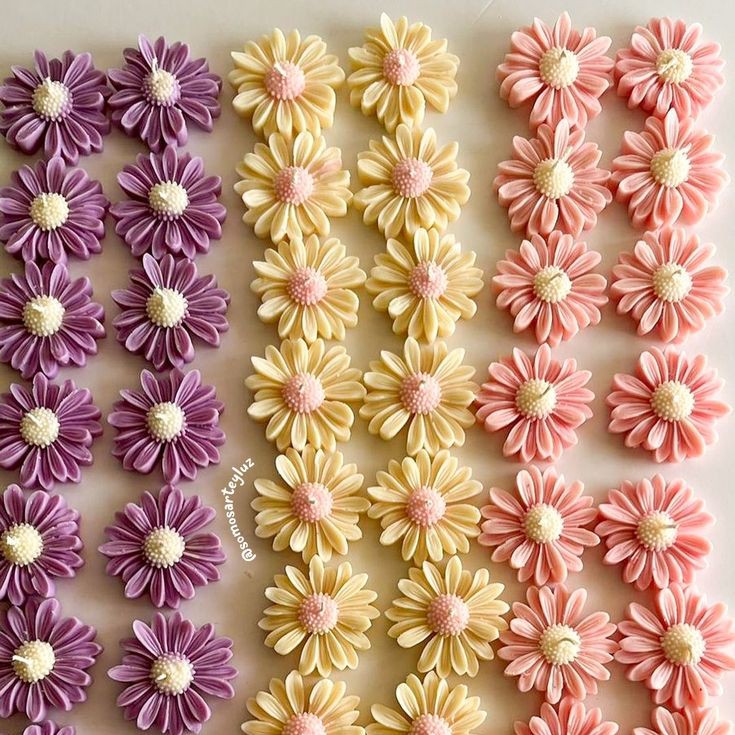 شمع گل بابونه (مارگریت)